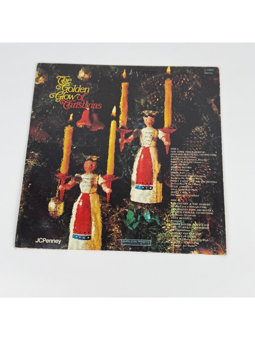 1972 Vinyl LP The Golden Glow of Christmas Stereo C109256 JCPenney